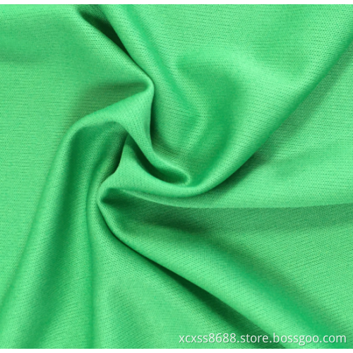 cheap colorful 100% polyester dyed knitted interlock fabric